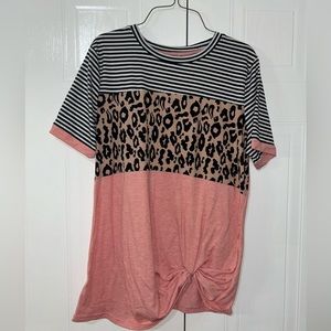 Dressy Short Sleeve Top!